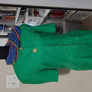 Green blazer